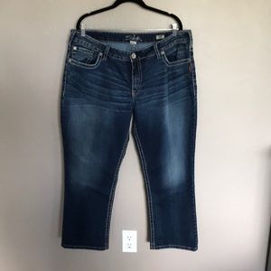 Silver Jeans cropped jeans